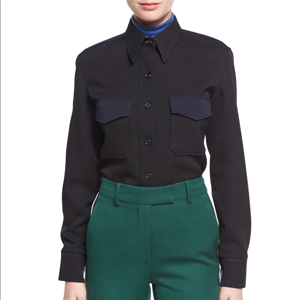 Calvin Klein 205W39NYC 2017 Fall Runway Wool Shirt